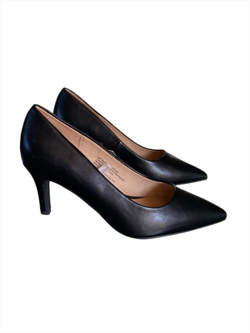 Women's Mid High Heels Pump with Memory Foam Insole, 6